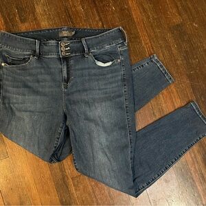 Torrid Blue Jegging Jeans Size 18T